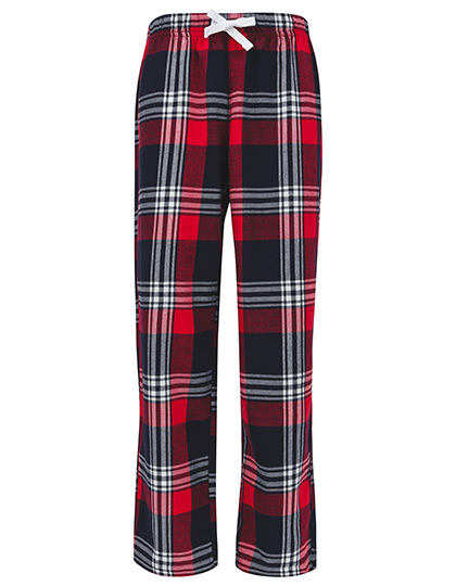 Kids' Tartan Lounge Pants — besticken oder bedrucken lassen