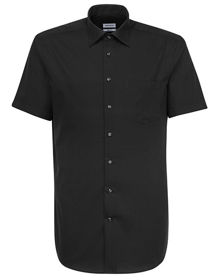 Seidensticker Men's Shirt Regular Fit Short Sleeve