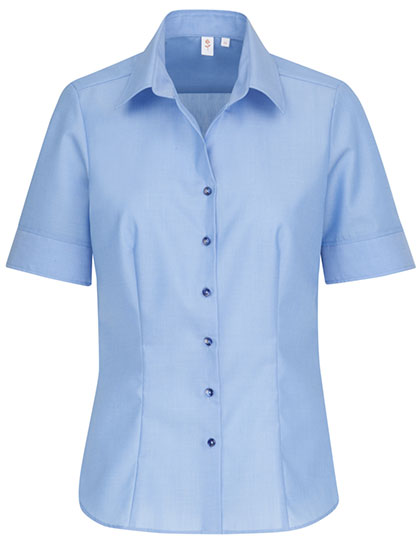 Seidensticker Women's Blouse Regular Fit Short Sleeve