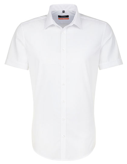 Seidensticker Men's Shirt Slim Fit Short Sleeve