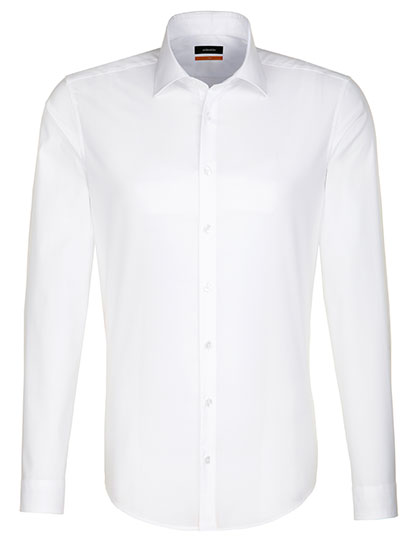 Seidensticker Men's Shirt Slim Fit Long Sleeve
