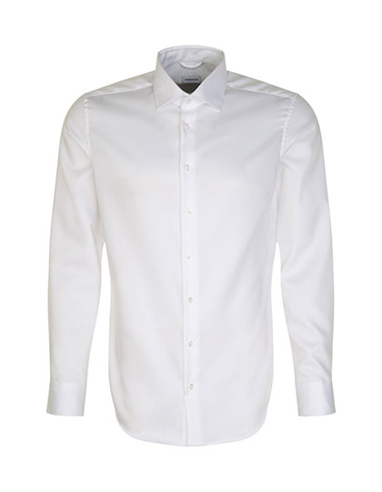 Seidensticker Men's Shirt Shaped Fit Fine Twill Longsleeve