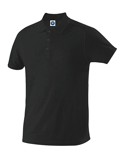 Men's Organic Cotton Piqué Polo — besticken oder bedrucken lassen