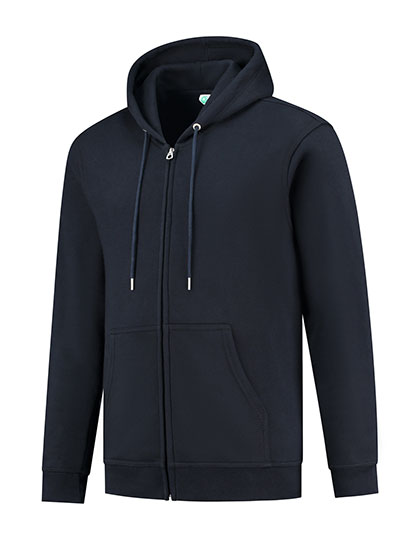 Starworld Unisex Full Zip Hooded Jacket in Deep Navy