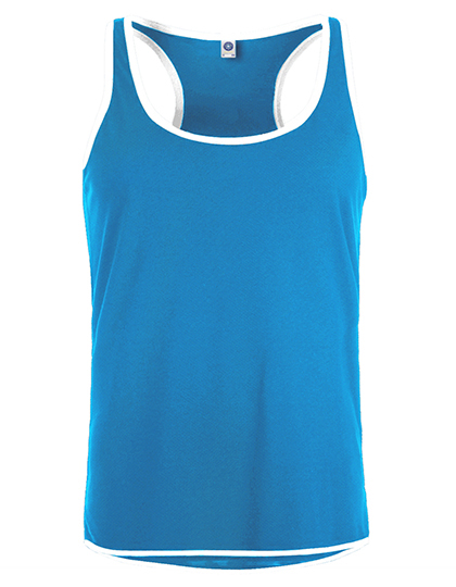 Men's Contrast Sports Vest — besticken oder bedrucken lassen
