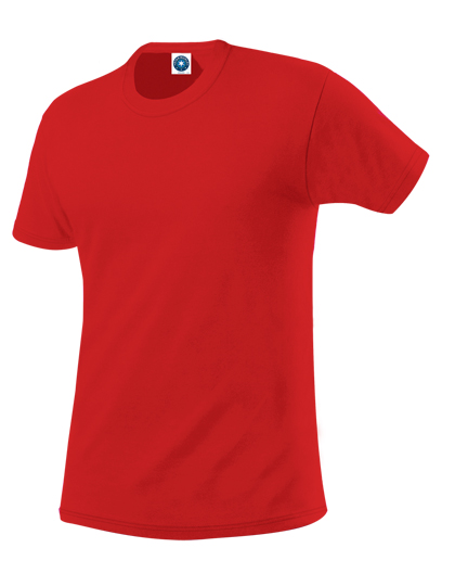 Starworld Hefty Tee in Bright Red