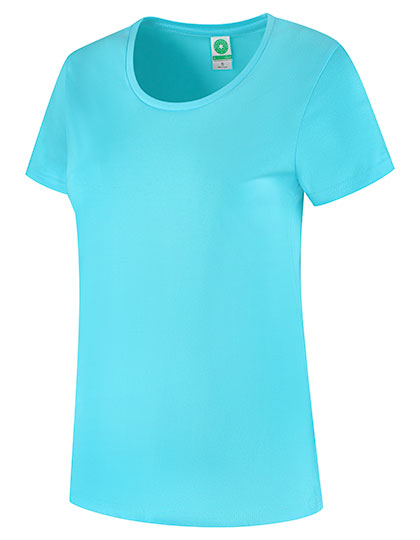 Starworld Ladies' Organic Cotton T-Shirt in Aqua