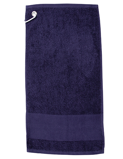 Towel City Printable Golf Towel in Navy