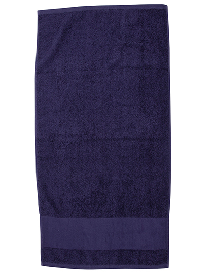 Towel City Printable Hand Towel in Navy