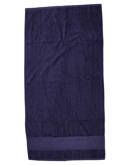 Towel City Printable Bath Towel in Navy