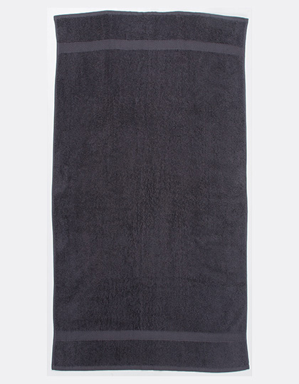 Towel City Luxury Bath Towel in Steel Grey