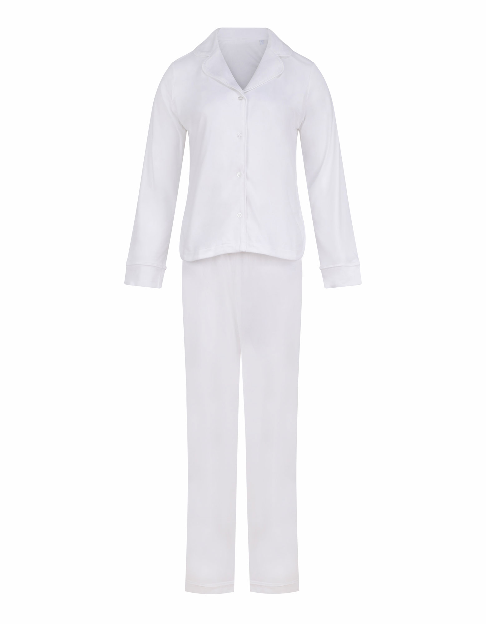 Towel City Supersoft Pyjamas in Ivory