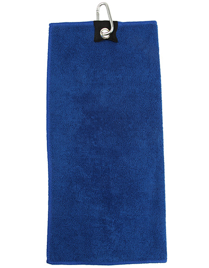 Towel City Microfibre Golf Towel in Bright Royal