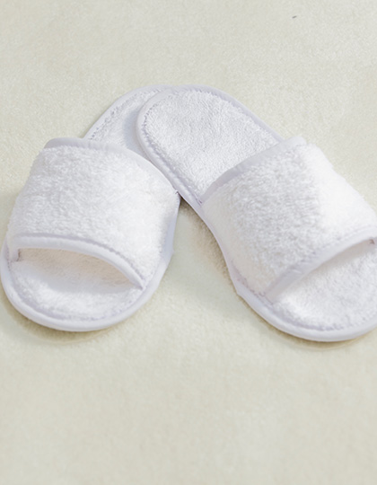 Classic Terry Slippers - Open Toe — besticken oder bedrucken lassen