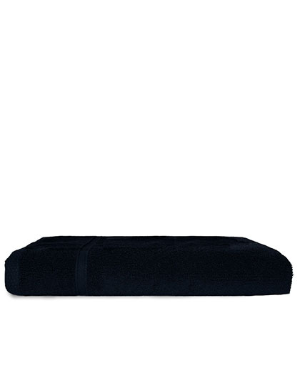 The One Towelling® Recycled Classic Beach Towel in Navy Blue