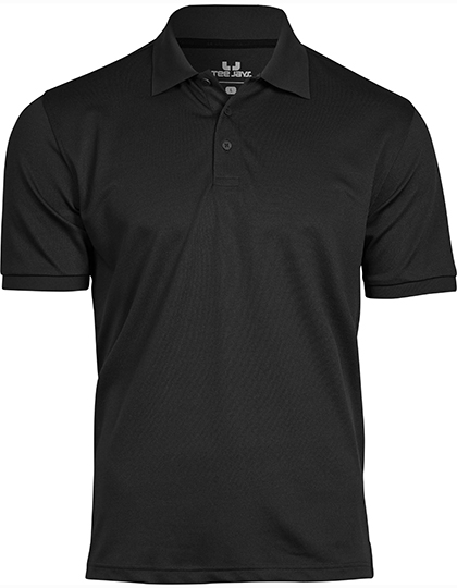 Tee Jays Club Polo in Black