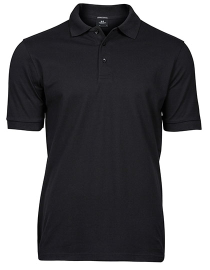 Men's Luxury Stretch Polo — besticken oder bedrucken lassen