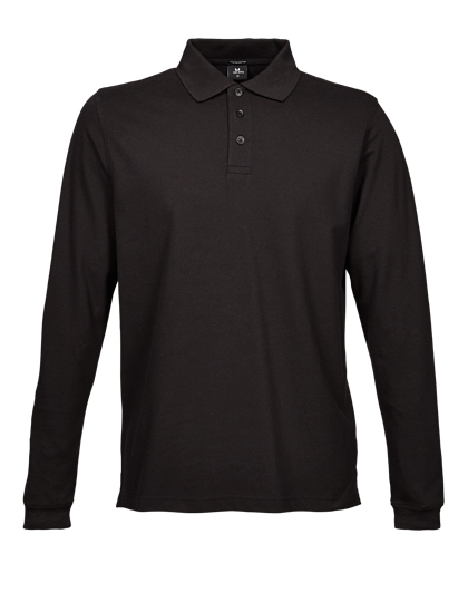 Tee Jays Men's Luxury Stretch Long Sleeve Polo