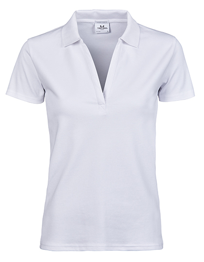 Tee Jays Women's Luxury Stretch V-Neck Polo