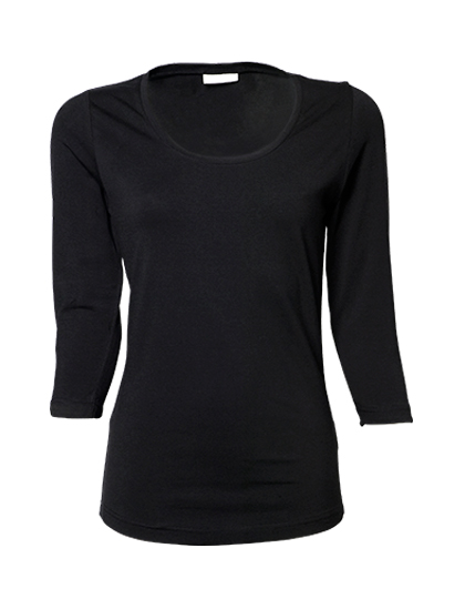 Tee Jays Women's Stretch 3/4 Sleeve Tee