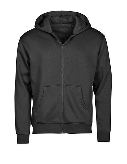 UNLABELED Hooded Full Zip Sweatshirt — besticken oder bedrucken lassen