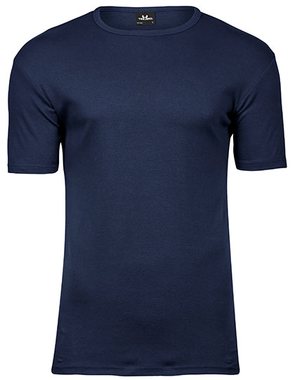 Tee Jays Men's Interlock Tee in Navy
