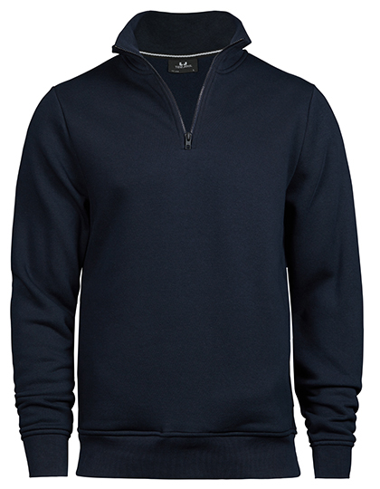 Tee Jays Half Zip Sweatshirt in Navy