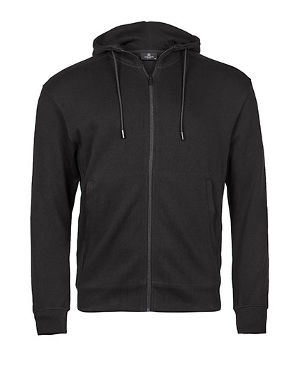 Ribbed Interlock Hooded Full Zip – 80% Baumwolle / 20% Polyester