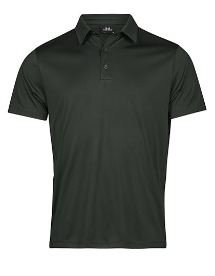 Tee Jays Men's Luxury Sport Polo in Dark Green
