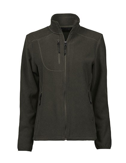 Tee Jays Women's Trail Fleece Jacket in Hunter Green