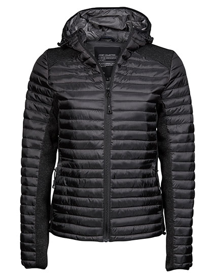 Tee Jays Women's Hooded Outdoor Crossover Jacket