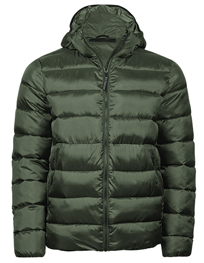 Tee Jays Lite Hooded Jacket in Deep Green