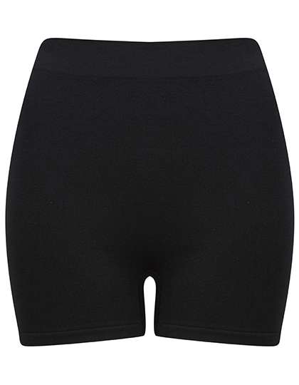 Tombo Ladies' Seamless Shorts in Black