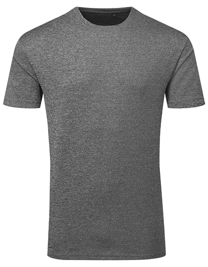 TriDri® TriDri® Ion-Charge recycled textured tee in Black Melange