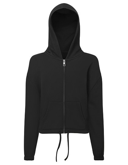 TriDri® Kids Recycled Cropped Oversize Full-Zip Hoodie
