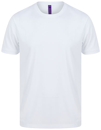 Henbury HiCool® Performance T-Shirt in White