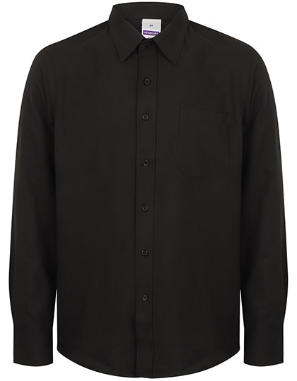 Men's Wicking Long Sleeve Shirt — besticken oder bedrucken lassen