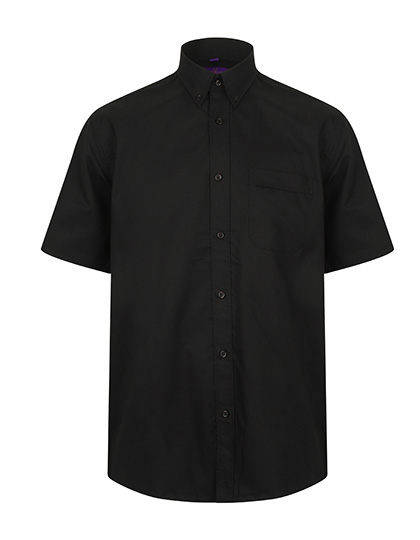 Henbury Men's Wicking Short Sleeve Shirt