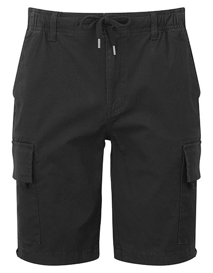 Men's Drawstring Cargo Utility Shorts — besticken oder bedrucken lassen