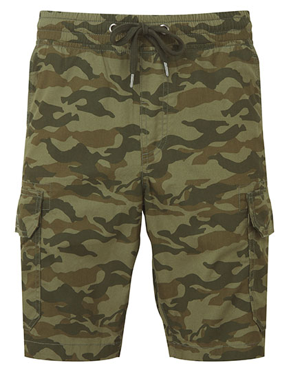 Men's Camo Cargo Utility Shorts — besticken oder bedrucken lassen