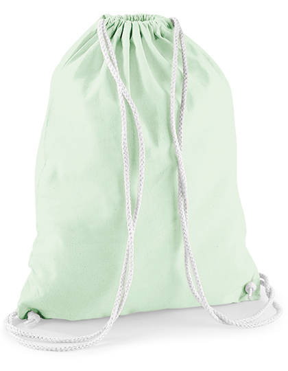 Westford Mill Cotton Gymsac in Pastel Mint
