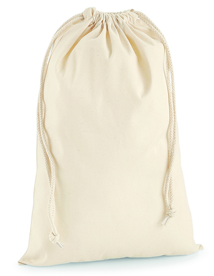Westford Mill Premium Cotton Stuff Bag in Natural