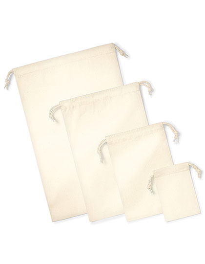 Organic Premium Cotton Stuff Bag — besticken oder bedrucken lassen
