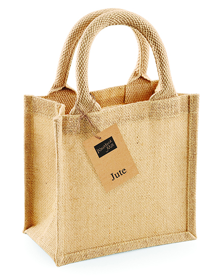 Jute Petite Gift Bag — besticken oder bedrucken lassen