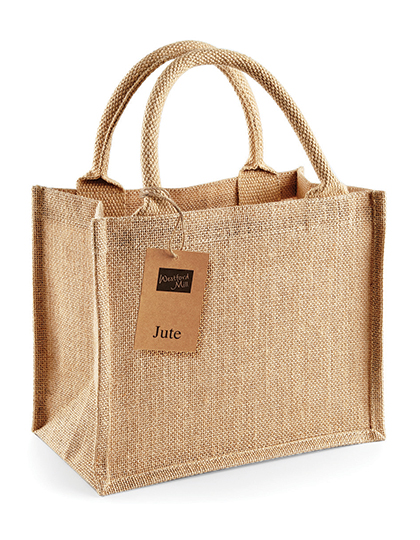 Jute Mini Gift Bag — besticken oder bedrucken lassen