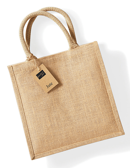 Jute Midi Shopper — besticken oder bedrucken lassen