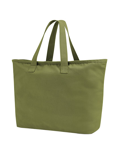 Westford Mill Oversized Heavy Duty Canvas Bag in Bright Olive