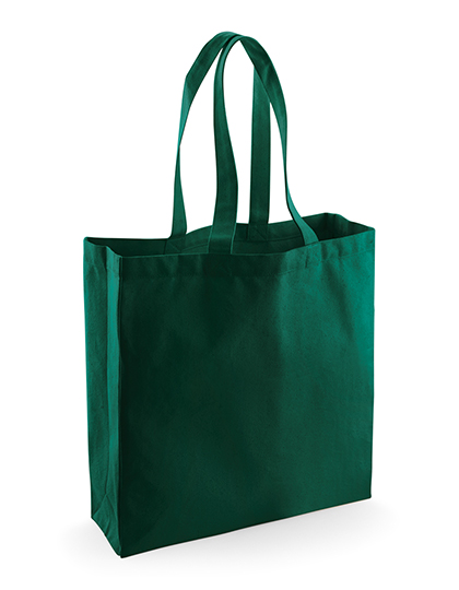 Westford Mill Fairtrade Cotton Classic Shopper in Bottle Green