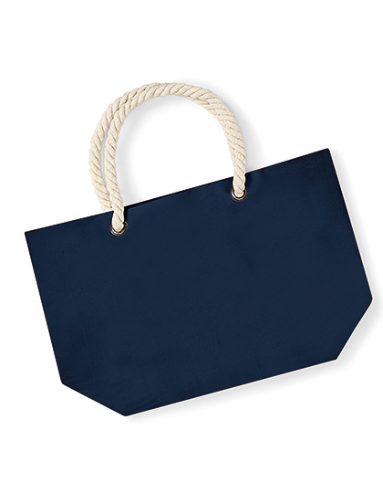 Westford Mill Nautical Beach Bag in French Navy