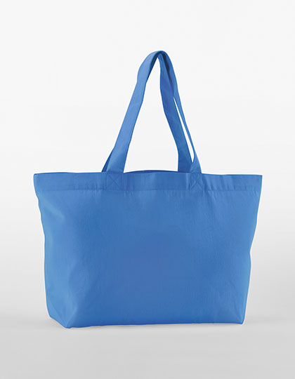 Westford Mill EarthAware® Organic Twill Shopper in Cornflower Blue